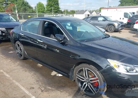 2016 Honda Accord Sport из США, поврежденный, VIN 1HGCR2F51GA019468